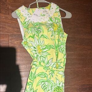 Lilly Pulitzer Fresia Stretch Maxi Shift Dress
